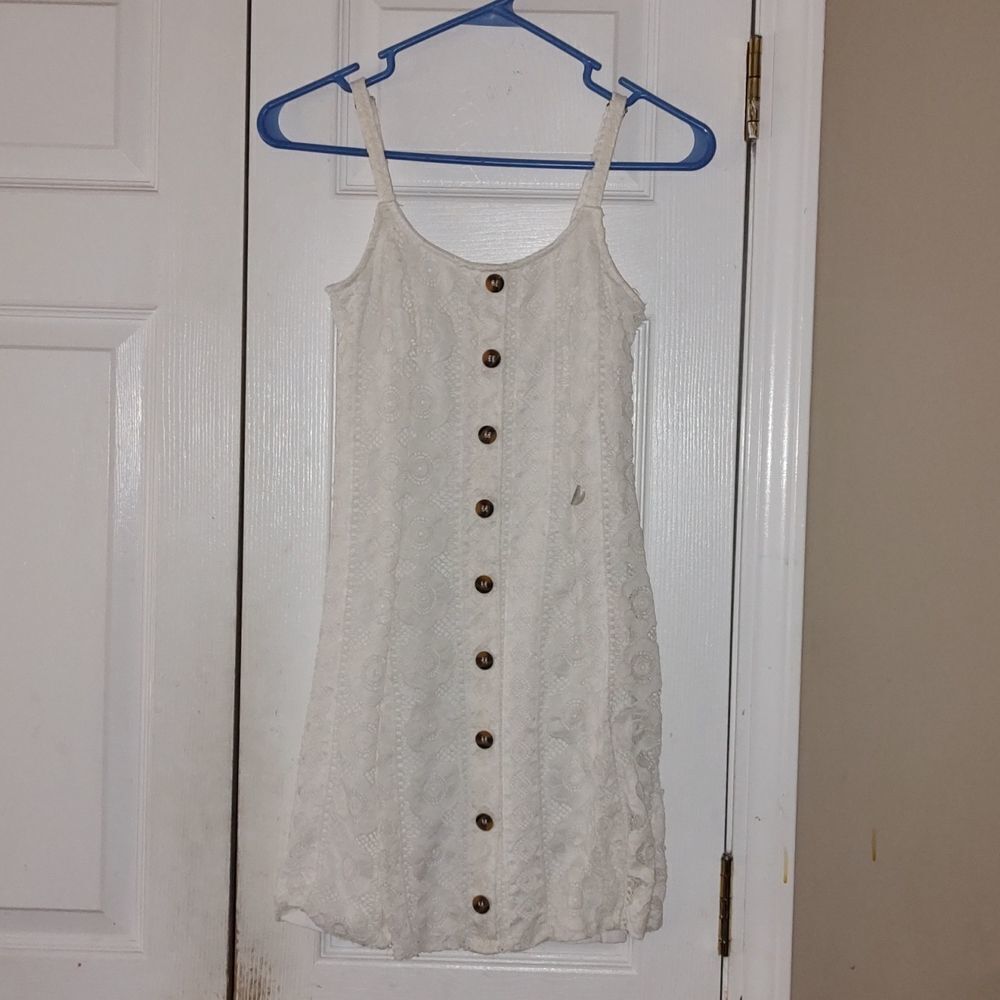 Aeropostale cream color crochet dress Sz XS